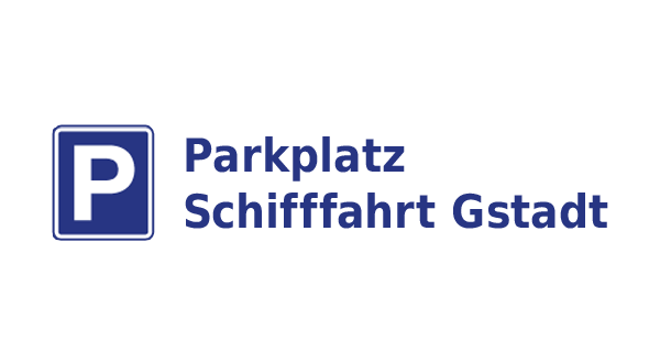 Logo Parkplatz Schifffahrt Gstadt